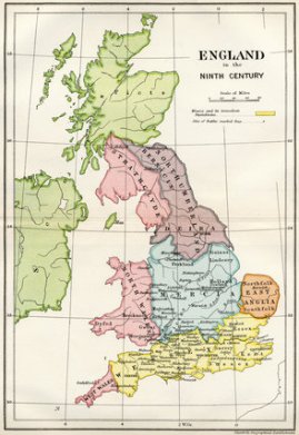 9th Century England